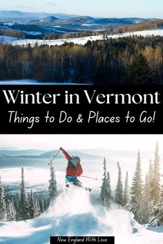 the cover of winter in vermont things to do and places to go