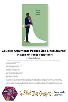 the cover of couples'arguments pocket - sized lind journal mixed skin tones variation 4