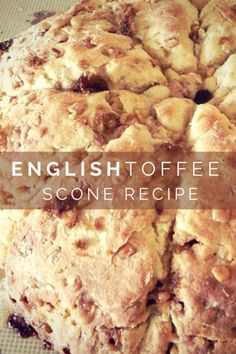 an english coffee scone recipe on a cooling rack with the words, english coffee scone recipe