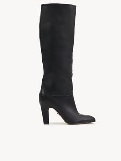 Chloé Eve Boot | Chloé US Winter Knee-high High Heel Boots With Padded Heel, Winter High Heel Knee-high Boots With Padded Heel, Sleek Wide Calf Heeled Boots With High Shaft, Chic Knee-high Boots With Sculpted Heel For Fall, Knee-high Boots With Sculpted Heel For Fall, Modern Knee-high Heeled Boots With Padded Heel, Sleek Knee-high Heeled Boots With Stacked Heel, Sleek Tall Boots With High Shaft, Sleek Tall High Shaft Boots