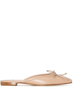 Shop Manolo Blahnik Ballerimu pointed-toe mules with Express Delivery - FARFETCH Manolo Blahnik Mules, Manolo Blahnik Flats, Manolo Blahnik Shoes, Ballerina Shoes, Boot Pumps, Leather Mules, Pump Sandals, Mules Shoes, Stacked Heel