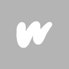 the w logo is shown in white on a gray background, and it appears to be made