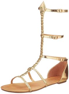 PRICES MAY VARY. Item Type: Shoes Age Group: Adult Gender: Women Size: Women's Adult Size 11 Color Type: Gold Cairo Rome gladiator style flat. Gold. Size 11. Egyptian Sandals, Rome Gladiator, Fila Sandals, Trojan Women, Braid Rope, Gladiator Flats, Spring Formal, Flat Gladiator Sandals, Ellie Shoes