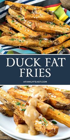 Poutine Recipes, Burger Board, Starchy Sides, Food Potatoes, Duck Fat Fries, Hot Apps, Confit Recipes, Baklava Cheesecake, Potatoes Recipes