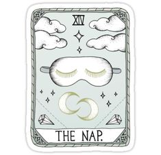 a drawing of a sleeping mask with the words'the nap '