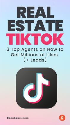 Real Estate TikTok: 3 Top Agents on How to Get Millions of Likes (+ Leads) Sink Or Swim, Lead Generation Real Estate, Social Media Success, Generate Leads, Education And Training, Human Connection, Career Opportunities, Told You, New Instagram