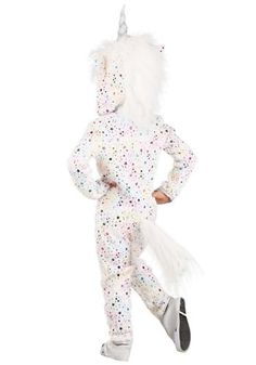 Magical Unicorn Toddler Costume Toddler Unicorn Costume, Unicorn Costume Kids, Hooded Jumpsuit, Kids Costumes Girls, Unicorn Costume, Unicorn Headband, Magical Unicorn, White Faux Fur