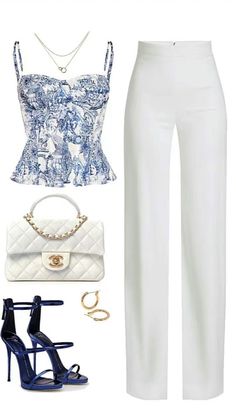 Women Outfit Ideas, Trousers Outfit, Chique Outfit, Luxe Jewelry, Classy Work Outfits, Stylish Work Outfits, Women Outfit