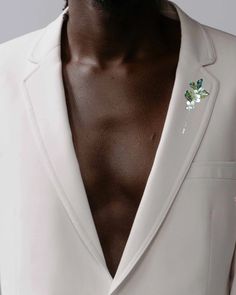 Or exquisite Nelson lapel pin exudes earthy luxuriousness, as the strength and abundance of nature inspire it. Detailed with malachite, white mother of pearl, champagne beads, and clear, silver night crystals. Maria Elena, Classic Menswear, Chiffon Flowers, Vibrant Energy, Pearl Cream, Refined Style, Modern Gentleman, Tiger Eye Stone, Clear Crystals