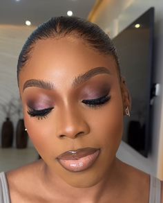 Black Dress Makeup Ideas, Soft Natural Makeup, Natural Summer Makeup, Bombshell Makeup, Flawless Face Makeup, Face Beat Makeup, Makeup Help, Queen Makeup, Brown Skin Makeup