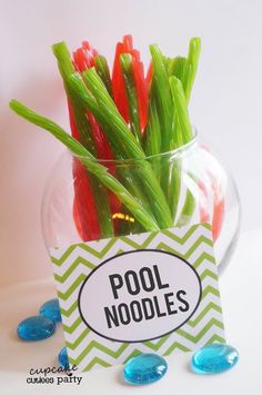 a cupcake cutters beach party - pool noodle's on instagram