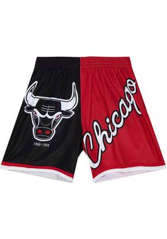 Hit the gym in these Chicago Bulls Black Big Face Fashion Shorts! These Chicago Shorts are the perfect way for any Bulls fan to show their pride at the gym or while playing sports with their friends. These Chicago Bulls Shorts feature a 100% poly mesh fully lined, enlarged sublimated print, poly braiding, 2 inch flat waistband with rounded drawcord, side pockets, interior woven league jocktag. Fully lined mesh material, Sublimated team graphics, Flat adjustable waistband, Rounded drawcord side p Casual Team-colored Athletic Shorts For Basketball, Team-colored Athletic Shorts For Basketball Season, Athletic Shorts With Team Name For Sports Events, Sporty Shorts With Team Name For Sports Events, Collegiate Moisture-wicking Athletic Shorts For Sports, Team-colored Sports Bottoms With Team Logo, Team-colored Athletic Shorts For Sports Events, Sporty Athletic Shorts With Team Name For Sports, Sporty Athletic Shorts With Team Name