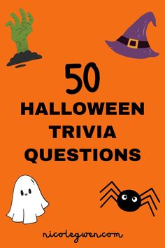 halloween trivia kids What Day Is Halloween, Halloween Fun Facts, Speech Therapy Activities Articulation, Halloween Questions, Question And Answer Games, Halloween Riddles