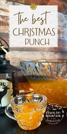 the best christmas punch recipe is here