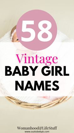 vintage baby girl names ideas