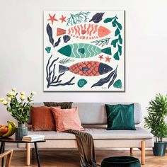 Sea Coastal Reef I Wall Art is a beautiful addition to any decor style. Bring this stunning canvas print into your home to easily refresh your walls and elevate your decor. Off Sale, Decor Styles, Canvas Print, Elephant, Digital Art, Tapestry, Canvas Prints, Wall Art, Canvas