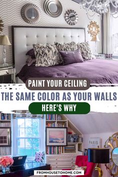 the same color as your walls and how to use it in this home decorating project