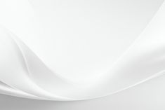 an abstract white background with smooth lines