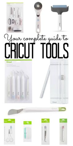 the complete guide to cricut tools