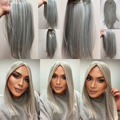 ✅Please get in touch with us if you need assistance determining the proper size, colour, or base cap type to order.  ✅You can provide us a suitable amount of your hair sample as well as a photo of your hair for us to use as a reference, allowing us to determine your hair's colour with reasonable accuracy.Before Buying Please Read Policy. 💖 Hair Topper Information: Hair Type: Remy Hair Hair Quality: Virgin Hair Length: 12"-22" inches  Application Method: Clip In Base Dimension: 3x5/ 5x5/ 7x8  Ba Silver Grey Hair, Hair Density, Hair Toppers, Hair Quality, Remy Hair, Virgin Hair, Hair Lengths, Balayage, Human Hair