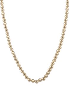 Lauren Lauren Ralph Lauren Beaded Toggle Necklace, 17 Classic Pearl Necklace With Gold Beads, Classic Gold Beaded Necklaces, Classic Gold Beaded Necklace, Classic Pearl Necklace With Beaded Chain, Classic Pearl Necklace With Round Beaded Chain, Gold Beaded Toggle Necklace With Round Beads, Gold Toggle Necklace With Round Beads, Elegant Chain Necklace With Round Beads And Lobster Clasp, Elegant Chain Necklace With Lobster Clasp And Round Beads