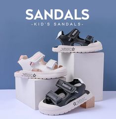 Doncik Unisex Kids' Casual Sandal | Ultrasellershoes.com – Ultra Seller Shoes Crocs Sandals Kids, Newborn Sandals, Toddler Sandals Boys, Baby Girl Sandals, Brand Name Shoes, Brand Collaboration, Casual Sandals, Girls Shoes, This Summer