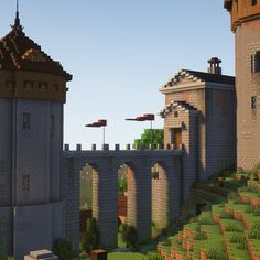 - This medieval castle is 165 blocks tall! - Every building has a detailed Interior. - There are more than 10 towers in this castle! - The map is embedded in a vanilla Minecraft world. Vanilla Minecraft, Tower Castle, Minecraft Maps, Castle Plans, Mc Builds, Base Ideas, Minecraft World, Minecraft City, Castle Tower