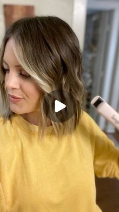 Emily | Makeup Tutorials + Mom Life on Instagram: "On SALE, so grab yours here 👉🏻 http://t.ibwow.com/SH4s4 #lange #langehair #flatironcurls #balayagehair @langehair" Emily Makeup, L'ange Hair, Flat Iron Curls, October 2, Short Styles, Makeup Tutorials, Balayage Hair, Mom Life, Makeup Tutorial