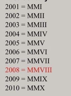 the numbers are arranged in rows to show how many times have changed