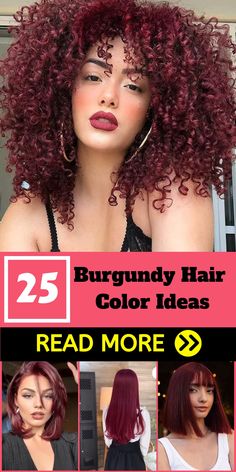 These are 25 illustrative examples of how to dye or renew your hair using coloristic techniques using the dark red hue. Deep Burgundy Hair Color, Red Brown Highlights, Burgundy Hair Color Ideas, Deep Burgundy Hair, Burgundy Hair Color, Popular Hair, Color For Brunettes, Hair Color Burgundy, Hair Color For Brunettes