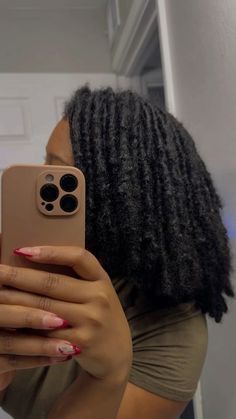 Locs Coils, Feminine Locs, Mini Locs, Short Locs, Loc Inspiration, Loc Hairstyles, Hair Magic, Beautiful Locs, Butterfly Locs