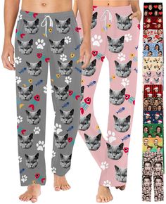 PRICES MAY VARY. ❤️[High-Quality Material] - The personalized pajama pants are suitable both men and women, just select the right size according to the size chart before ordering. face pajamas pants customized are made of warm polyester fabric that skin-friendly, breathable, keep warm without overheating, comfortable and soft wearing, easy-to-clean. 🎁[Personalized Couple Gifts] - Our design team works hard to get a perfect cutout of your face from your uploaded photo, and print it on your custo Pj Bottoms, Gifts For Couples, Personalized Couple Gifts, Christmas Gifts For Couples, Personalized Couple, Personalized Christmas Gifts, Keep Warm, Couple Gifts, Pajama Pants