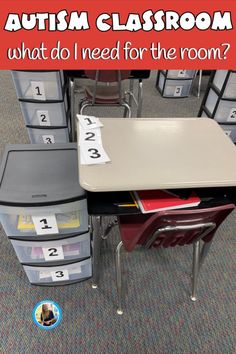 Learn how to set up your autism classroom with teaching tips for the special education teacher.  If you are looking for printable and digital downloads, click here to view what type of autism classroom curriculum is best.  Great for the elementary sped teacher.  See how autism classroom accommodations are done and learn best practice for the autistic teacher.  Discover how to best support autism in classroom settings including inclusion and self-contained. Special Education Classroom Setup, Classroom Hacks, Sped Classroom, Self Contained Classroom, Counseling Kids, Inclusion Classroom, Set It Up, Sped Teacher