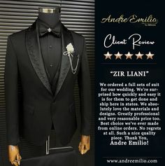 🎩⭐ Great quality, professional service, and unbeatable prices ⭐🎩
Thank you for choosing Andre Emilio! Suit With Shawl, Black 3 Piece Suit, 3 Piece Suits, The Black, 3 Piece, Shawl, Quick Saves