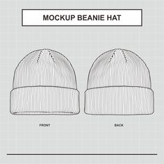 This is a Vector Template/Mockup for Beanie Hat. What is Vector Image? Vector Image is an artwork made up of points, lines, and curves, rather than solid-colored square pixels. It means no matter how much you resize it, it will remain smooth and crisp, it will never blur. Vector Image cannot be open if you don't have the software to open them (such as Adobe Illustrator, Inkscape, etc.). It will fail to open if you use the wrong software such as Adobe Photoshop (it will converted to pixelated bitmap file thus you will no longer be able to edit it). There are several Vector Files that you will get in the downloaded files. You can freely edit, resize and change the color of the file in the corresponding Software such as Adobe Illustrator, Inkscape, etc. Using Procreate or Canva? Don't worry, Cardigan Mockup, Beanie Template, Hat Mockup, Beanie Mockup, Beanie Drawing, Bennies Hats, Hat Vector, Custom Fitted Hats, Hat Template