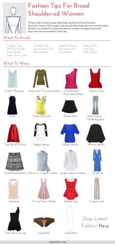 Dresses For Broad Shoulders, Triangle Body Shape Outfits, Apple Body Shape Outfits, Inverted Triangle Outfits, Dress For Body Shape