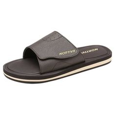 Nortiv 8 Mens Men's Slides Men Sandal Swimming/Beach Fashion Flip Flops Casual Shoes Fusion Grey Size 11 2021 New Summer Beach Sandals Flip Flops for Men. When slide sandals and ultimate comfort come together, you get the Nortiv 8. These Sport Sandals Slides have become a staple for not just summer. Color: Brown.  Gender: male.  Age Group: adult. Brown Open Toe Sport Sandals For Vacation, Brown Sport Sandals For Summer Outdoor Activities, Non-slip Brown Sport Sandals For Beach, Brown Non-slip Sport Sandals For Beach, Brown Non-slip Open Toe Sport Sandals, Non-slip Brown Sport Sandals For Vacation, Durable Round Toe Beach Slides, Brown Non-slip Sport Sandals For Vacation, Durable Open Toe Slides For Beach