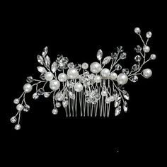 Type : Flowers Model Number : HS-J4999 Department Name : ADULT Material : Metal Origin : Mainland China CN : Zhejiang Flowers Model, Pearl Hair Comb, Pearl Hair Combs, Headpiece Bridal, Bridal Wedding Hair, Crystal Headpiece, Pearl Hair, Bridal Headpieces, Hair Tools