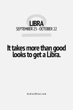 a white poster with the words libra written in black on it and an image of a