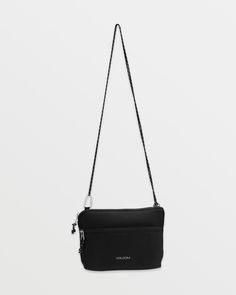 The So Jaded Crossbody is a stylish little women's handbag with dimensions of 10" x 3" x 7", it offers just the right amount of space for your essentials without being too large. It has a front zip pocket and an interior slip pocket for organization. - 
 - DIMENSIONS - 10' x 3' x 7'
 - 410T Twill with TPE Backing / Neoprene
 - Embossed stamp logo
 - Front zip pocket
 - Molded release clip
 - Rope shoulder strap
 - Interior slip pocket Embossed Stamp, Stamp Logo, Mold Release, Zip Pockets, Jade, Women Handbags, Shoulder Strap, Stamp, Handbags