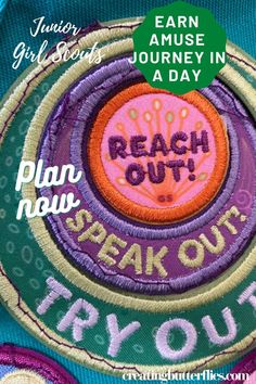 a magazine cover with the words reach out on it