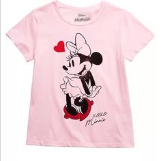 -Disney Little Girls Xoxo Minnie Mouse T-Shirt -Brand New With Tags -Size 6 Iron Man Kids, Disney Christmas Shirts, Mickey Mouse Shorts, Disney Toddler, Baby Minnie, Mickey Mouse Shirts, Baby Minnie Mouse, Minnie Mouse Girl, Purple Halloween