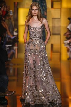 Elie Saab Fall 2015 Couture Fashion Show - Aneta Pajak 2015 Couture, Couture 2015, Haute Couture Paris, Elie Saab Fall, Elie Saab Couture, 파티 드레스, Runway Models