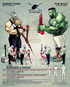 an image of a poster with the words hammer and smash