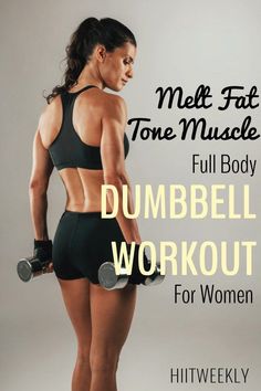 We leave no muscle left untouched in this fat burning muscle toning full body dumbbell workout for women. Get ready for another awesome workout. Person Aesthetic, Internal Peace, Aesthetic Drinks, Mental Stability, Dumbell Workout