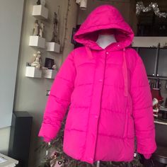 Gap Puffer, M, Pink Gap Puffer, Pink M, Gap Jacket, Gap Jackets, Gap, Puffer, Jackets & Coats, Jackets For Women, Pink