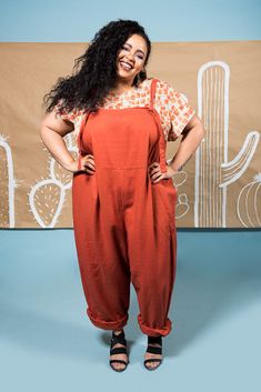 Esther Overalls – Copper Union Apparel Oversized Overalls, Queer Fashion, Teacher Outfits, Look Vintage, Overall Dress, Fashion Mode, Look Cool, Fashion Inspo Outfits, Plus Size Fashion