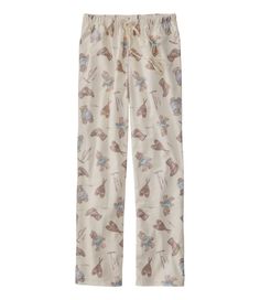 These cozy flannel pajama pants are brushed on both sides for exceptional comfort. In colorful prints guaranteed to stay vibrant wash after. Relaxed Fit: Our most generous fit sits farthest from the body. Inseams: 30" Regular, 28" Petite, 30" Plus. 100% cotton flannel, brushed for extra softness. Machine wash and dry. On-seam pockets. Elastic waistband with adjustable twill-tape drawstring. Imported. Fit: High-Rise/Classic | Women's L.L.Bean Flannel Sleep Pants, Print Pajamas Pants, Cute Pajama Pants, Lounge Pants Womens, Flannel Pajama Pants, Flannel Pants, Sleep Pants, Flannel Pajamas, Pj Pants, Cozy Flannel