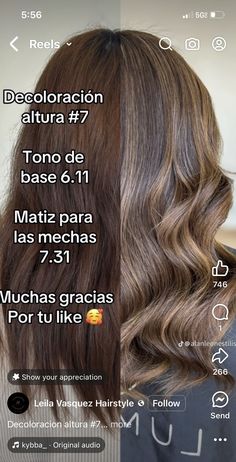 Angels Touch, Chocolate Ideas, Ombre Hair, Hair Lengths, Balayage, Hair Color, Hair Styles, Hair, Color