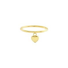 Heart Shape Dangle Wire Ring Real Solid 14K Yellow Gold * Metal : Real 14K Yellow Gold (Properly Stamped, 14K) * Condition : Brand New * Finish : Polished * Avg Weight : #6 1.44gr #7 1.48gr #8 1.52gr * Clasp/Bail Size : Selectable * Width : 1mm Band All of our items are brand new and are shipped with a gift box. Minimalist Yellow Gold Heart Ring With Charm, Adjustable Heart-shaped Yellow Gold Midi Rings, Yellow Gold Round Heart Ring, Tarnish Resistant, Gold Heart-shaped Midi Rings With Heart Charm, Adjustable Yellow Gold Heart-shaped Rings, Gold Heart Ring, Gold Rings Stackable, 14k Rose Gold Ring, Wire Rings